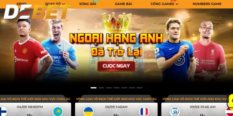 Một số lưu ý khi tham gia chơi cá cược tại Debet.
