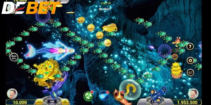 Để tích lũy nhiều xu thưởng, bạn hãy ưu tiên săn cá theo bầy đàn