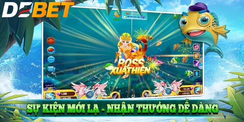 Game bắn cá phát phát tại DEBET được nhiều người chơi yêu thích