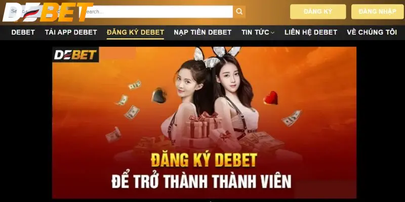 Khuyến mãi đăng ký DEBET luôn có sức hấp dẫn lớn với người chơi